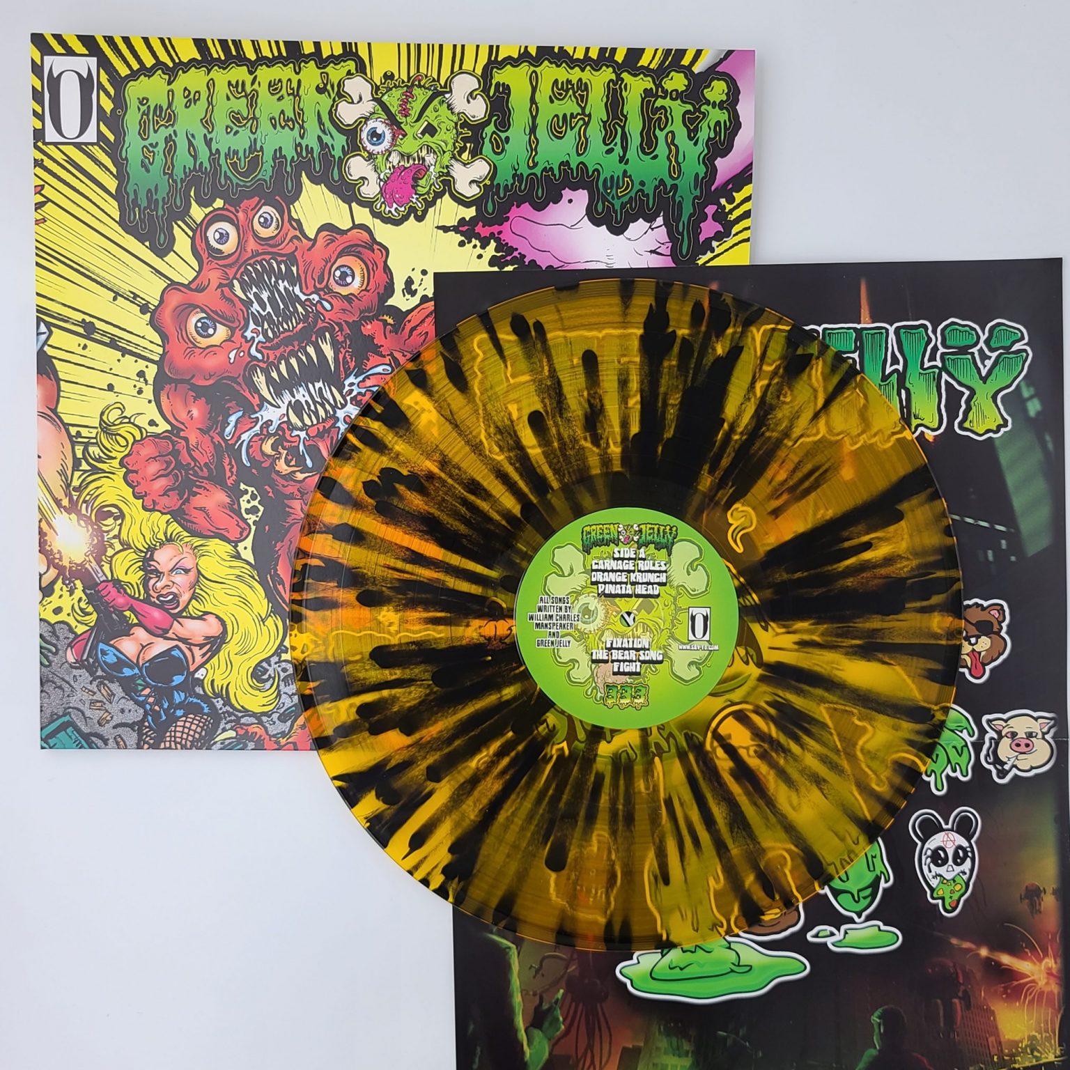 Green Jelly 333 SAY10 Records & Skateboards